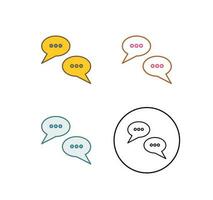 Conversation Bubbles Vector Icon