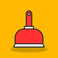 Dustpan Vector Icon Design