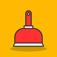 Dustpan Vector Icon Design