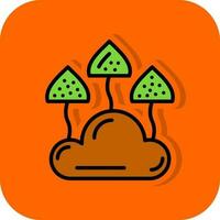 Fungus Vector Icon Design