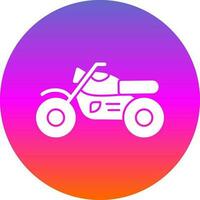 diseño de icono de vector de moto