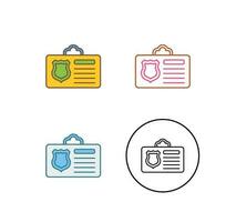 Id Card Vector Icon