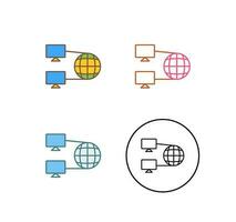 Internet Connectivity Vector Icon