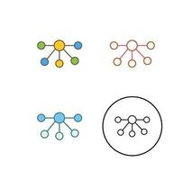 Nodes Vector Icon