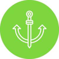 Anchor Vector Icon Design