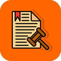 Legal document Vector Icon Design