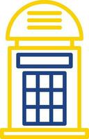 Phone booth Vector Icon Design