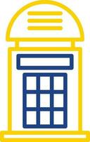 Phone booth Vector Icon Design