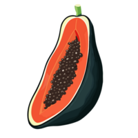 vattenmelon transparent bakgrund,ai generativ png