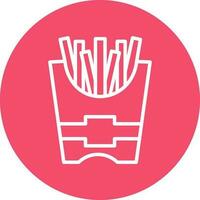 Frites Vector Icon Design