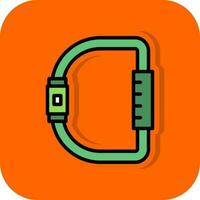 Carabiner Vector Icon Design