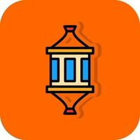 Lantern Vector Icon Design