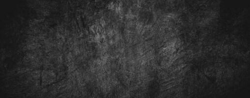 Abstract black dark wall texture background photo