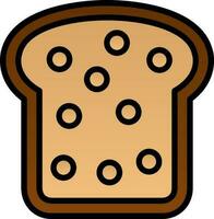 Bread Vector Icon Design