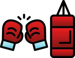 diseño de icono de vector de boxeo