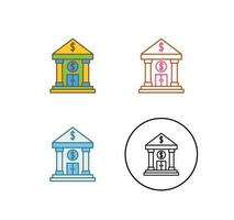 Bank Vector Icon