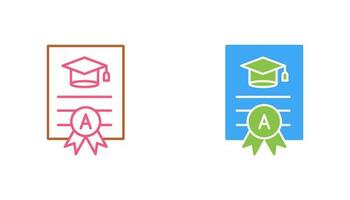 Report Card Vector Icon