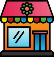 Flower shop Vector Icon Design