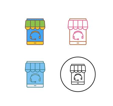 icono de vector de apoyo