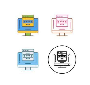 Password Vector Icon