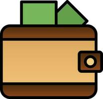 Wallet Vector Icon Design