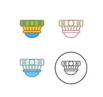 Smoke Detector Vector Icon