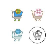 World Shopping Vector Icon