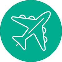 Airplane Vector Icon Design