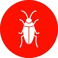 Cockroach Vector Icon Design