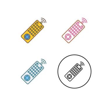 Remote Vector Icon