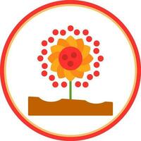 Pollen Vector Icon Design