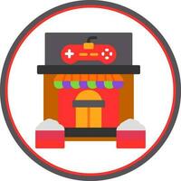 Game store Vector Icon Design