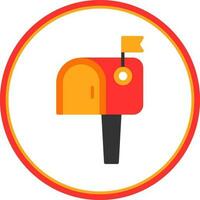 Mailbox Vector Icon Design