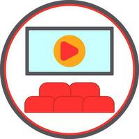 Theatre Vector Icon Design