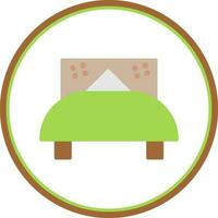 diseño de icono de vector de cama