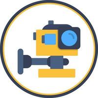 Action camera Vector Icon Design