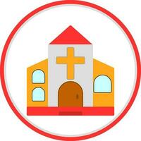 Church Vector Icon Design