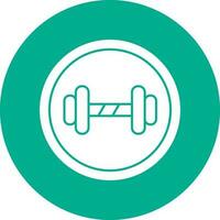 Dumbbell Vector Icon Design