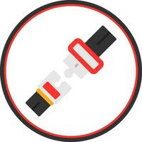 Seatbelt Vector Icon Design