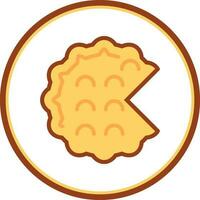 Rijsttaart Vector Icon Design