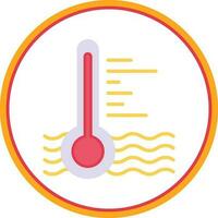 diseño de icono de vector de temperatura