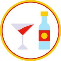 diseño de icono de vector de bebida alcohólica