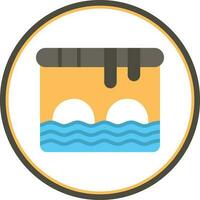 Canal Vector Icon Design