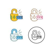 Unlock Vector Icon