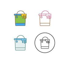 Paint Bucket Vector Icon