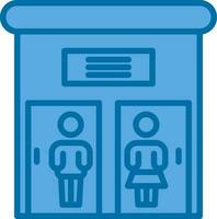 público baño vector icono diseño