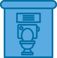 diseño de icono de vector de baño