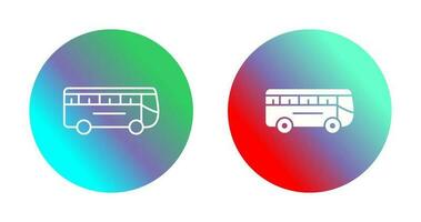 icono de vector de bus