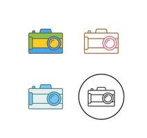 Digital Camera Vector Icon