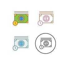 Time is Money Vector Icon